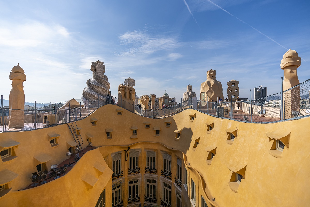 visita pedrera esencial azotea